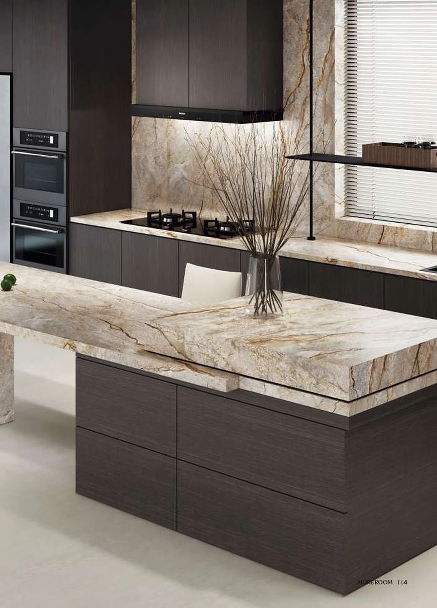 Wild Forest sintered stone installed